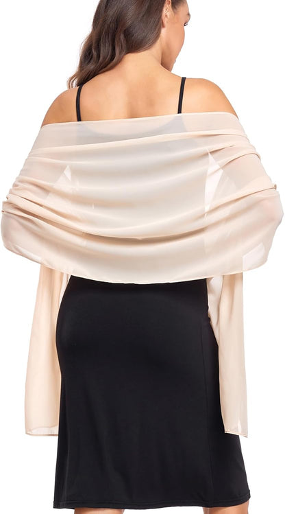 Soft Chiffon Scarves &amp; Shawls – Bridal &amp; Evening Wraps for Women