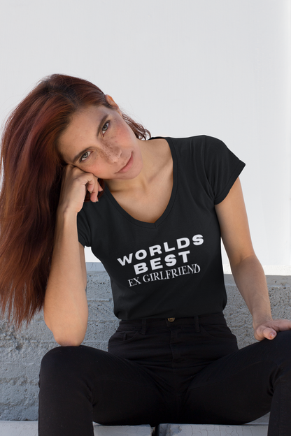 Worlds Best Ex Girlfriend V-Neck Tee