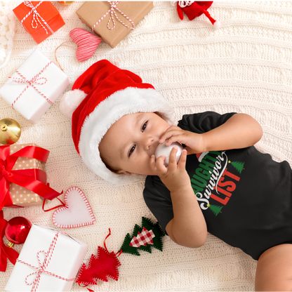 Naughty List Survivor Infant Onesie Bodysuit