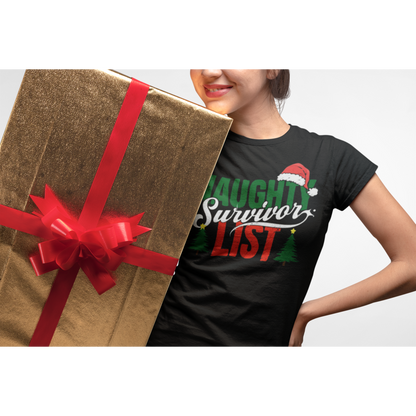 Naughty List Survivor Tee