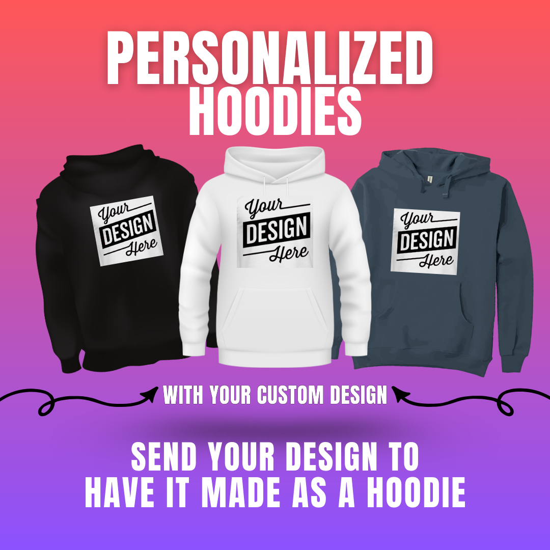 Personalized Unisex Hoodie Custom Eco-Friendly Sweatshirt
