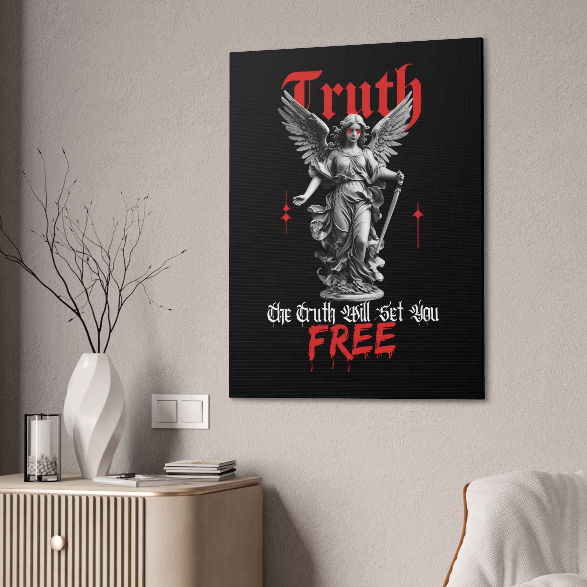 The Truth Will Set You Free Canvas