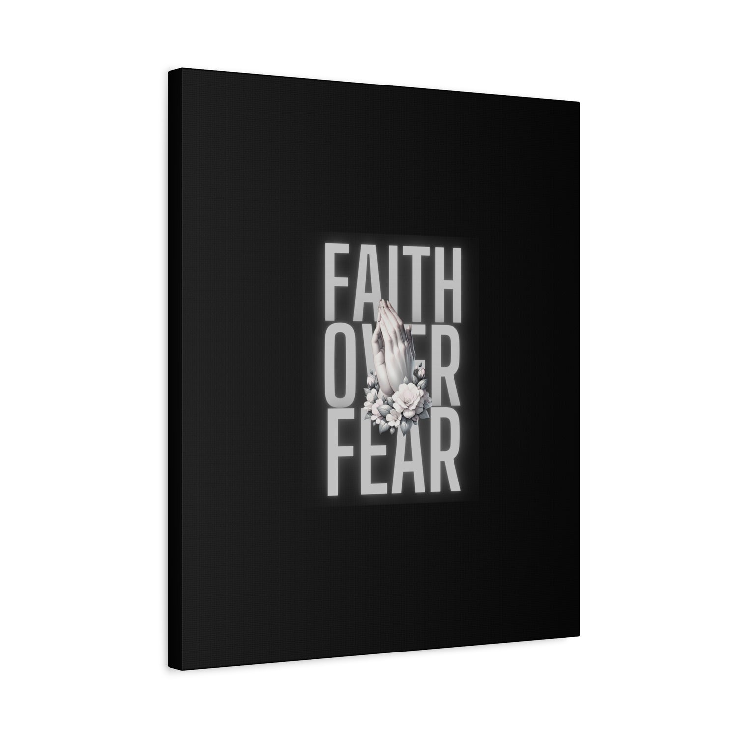 Faith over Fear Matte Canvas 1.25 in