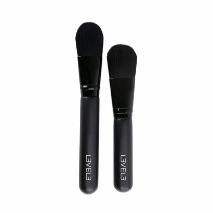 Facial Mask Brush Set – 3Pc Black Applicators