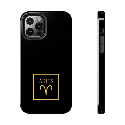 Aries Zodiac Symbol Design Shockproof and Scratch Resistant Phone Case