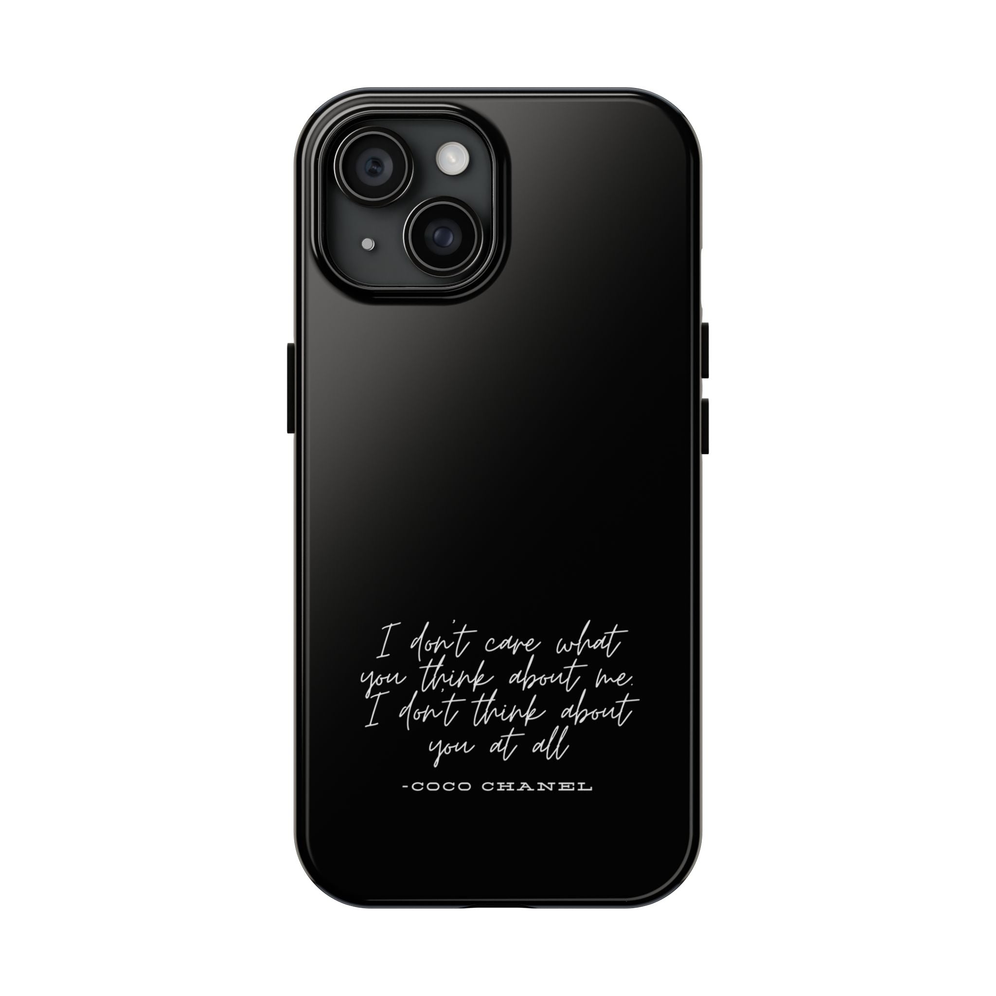 Chic Phone Cases, Fashionable Coco Chanel Quote Phone Case, Luxury Gift for Her, Designer Quote Phone Cover, Stylish Mobile Accessory