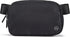 Two-Way Zipper Nylon Fanny Pack – Water-Repellent Crossbody Belt Bag (Black)