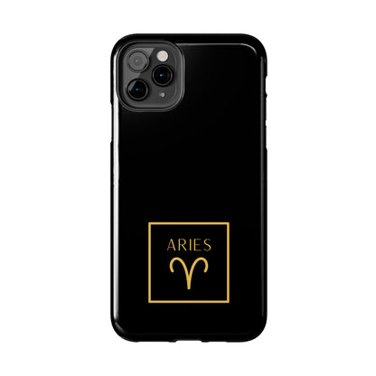 Aries Zodiac Symbol Design Shockproof and Scratch Resistant Phone Case