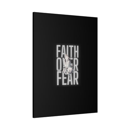 Faith over Fear Matte Canvas 1.25 in