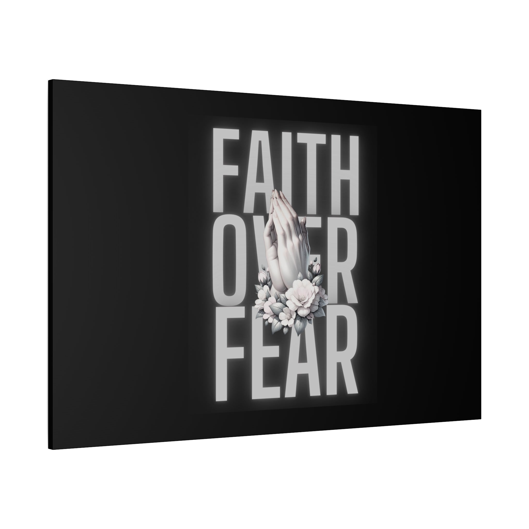 Faith over Fear Matte Canvas 1.25 in