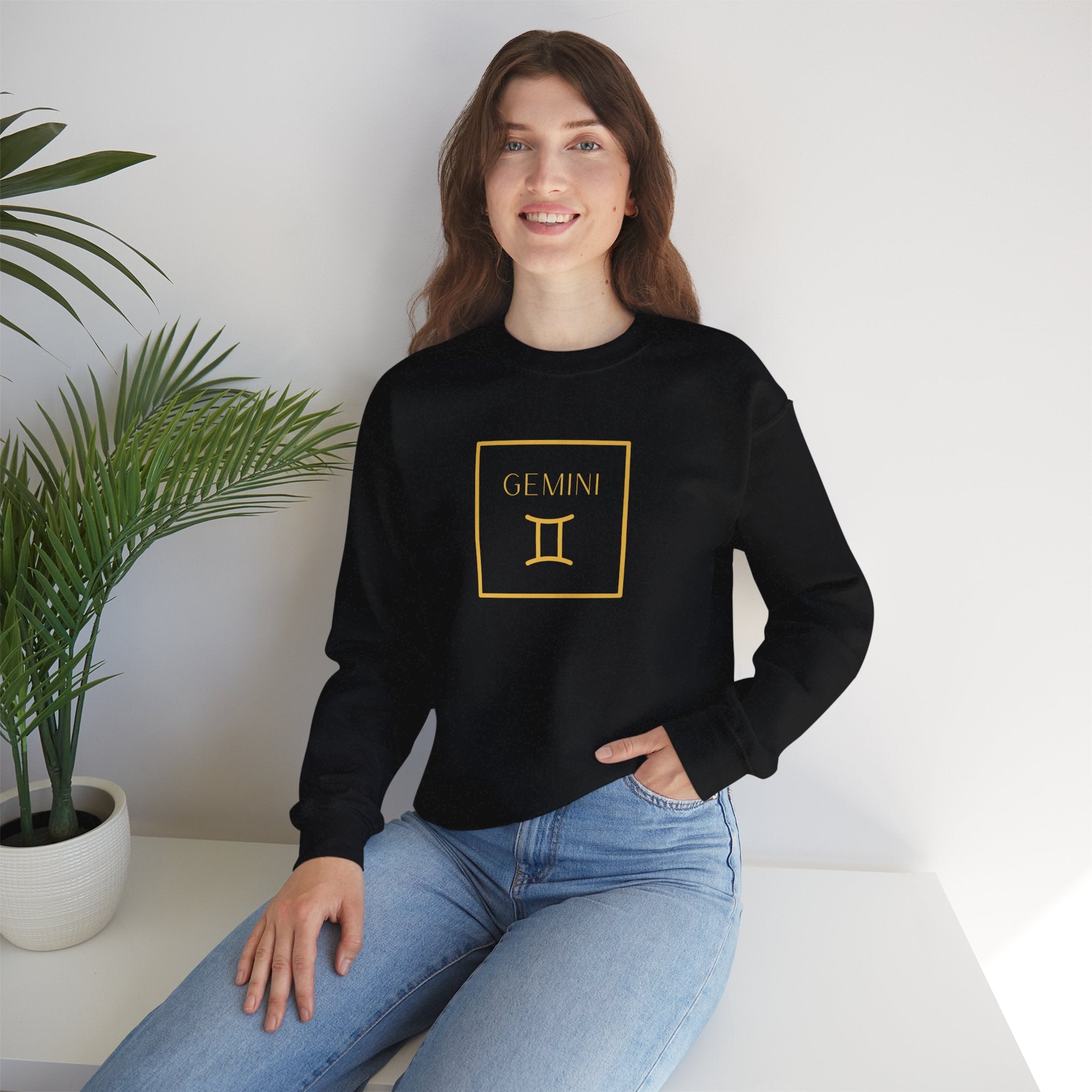 Gemini Zodiac Sign Crewneck Sweatshirt