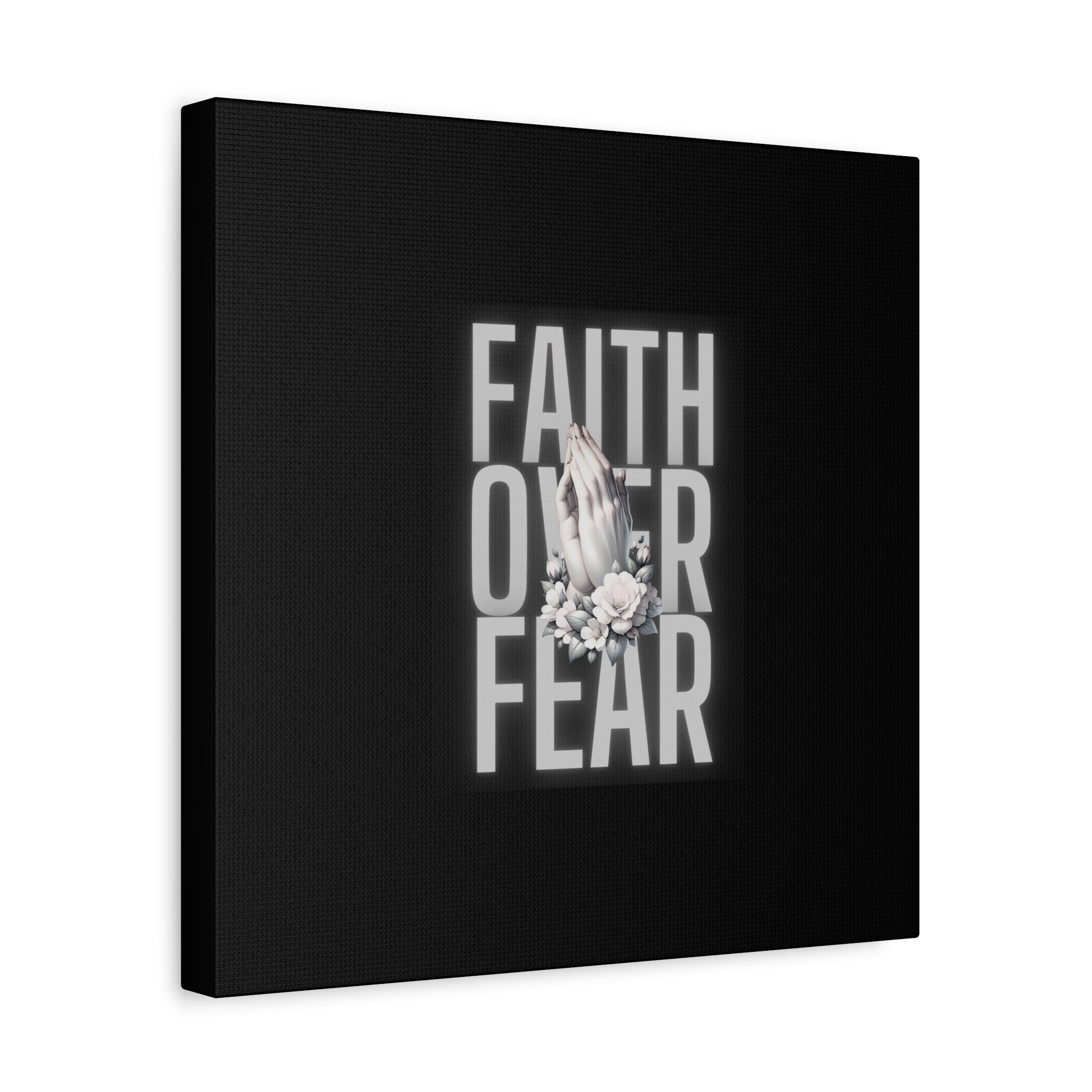 Faith over Fear Matte Canvas 1.25 in