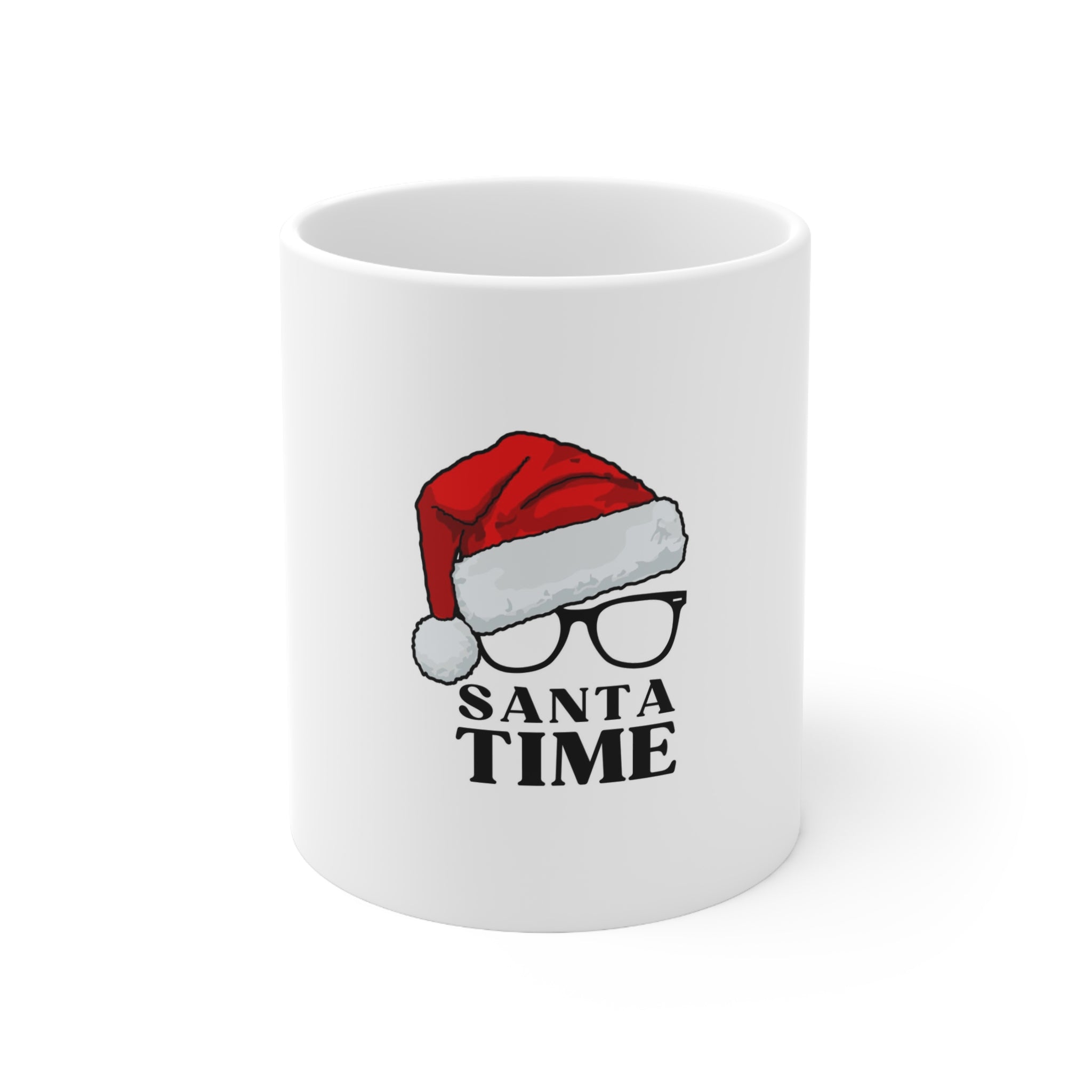 Santa Time Ceramic Mug 11oz