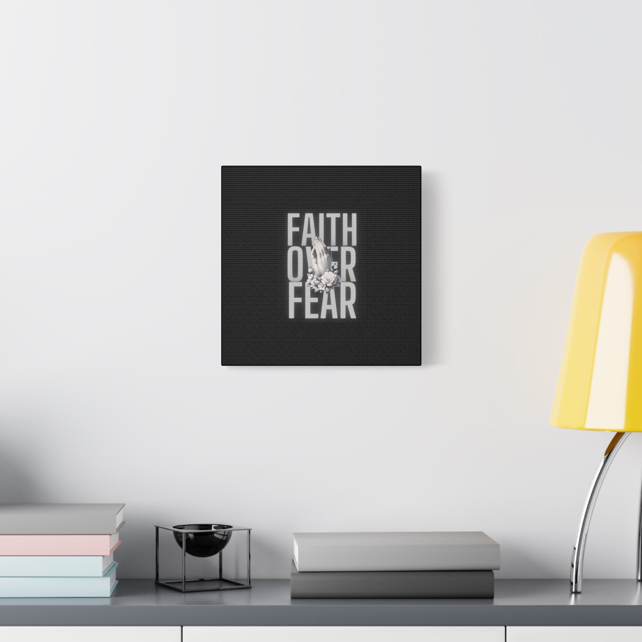 Faith over Fear Matte Canvas 1.25 in