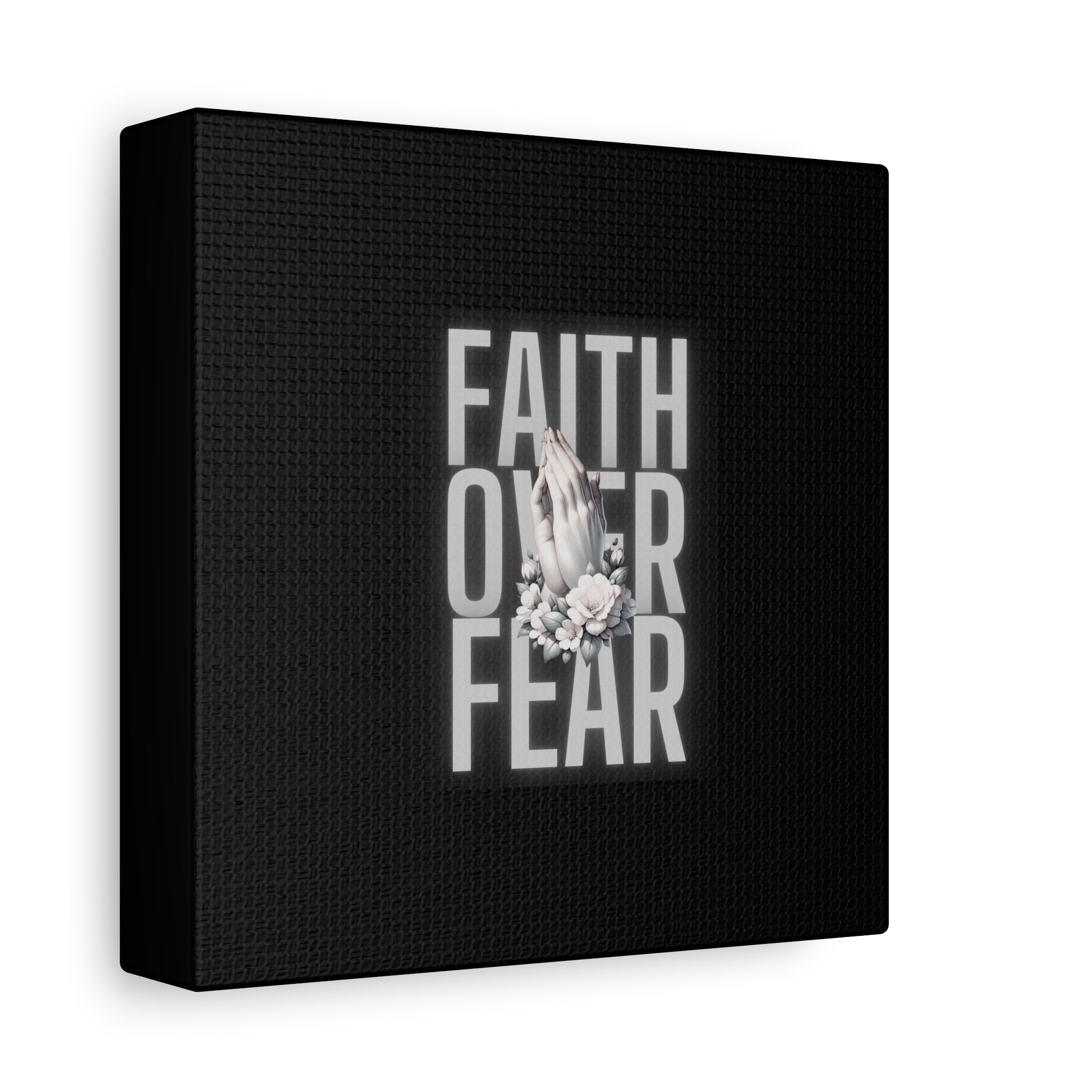 Faith over Fear Matte Canvas 1.25 in