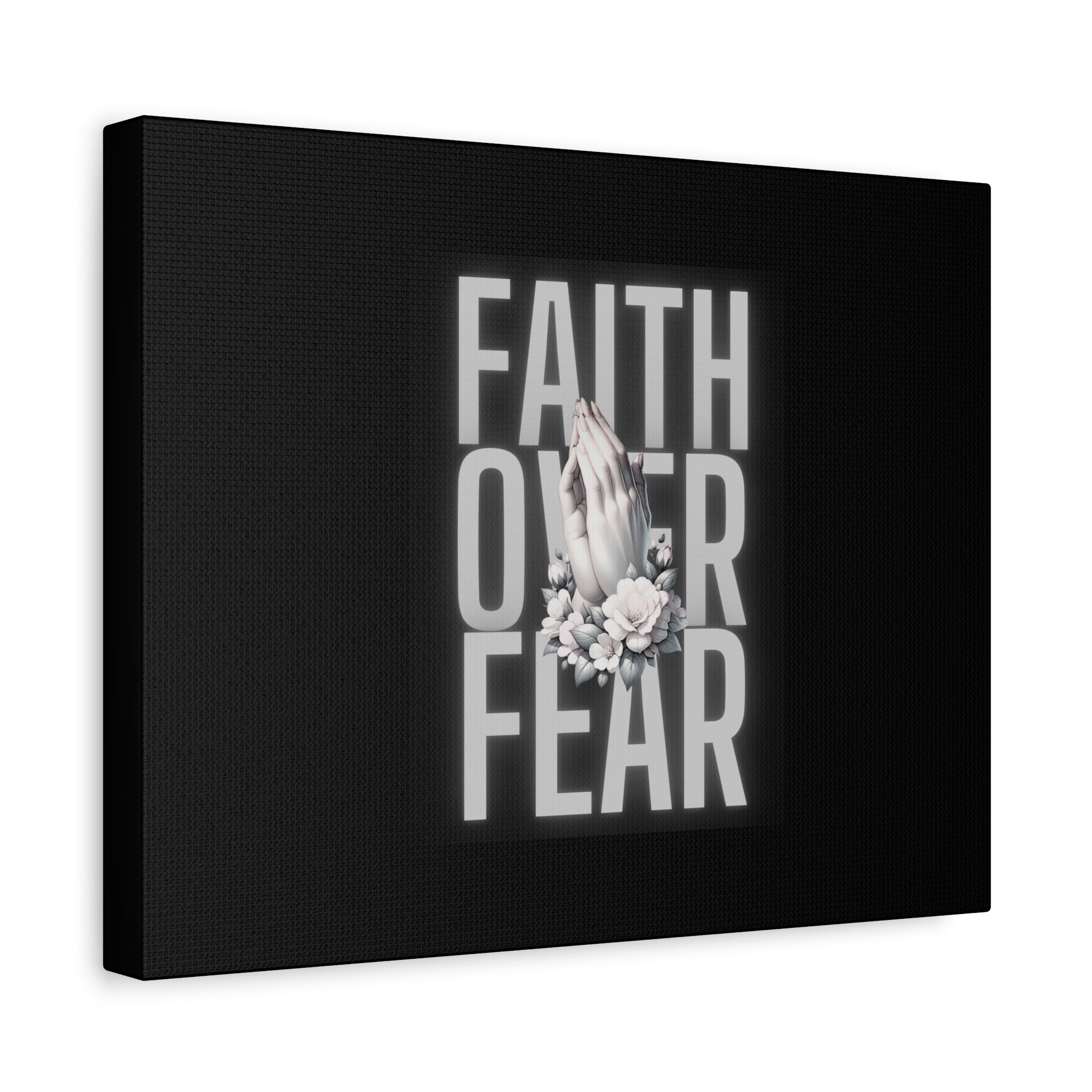 Faith over Fear Matte Canvas 1.25 in