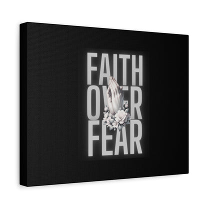 Faith over Fear Matte Canvas 1.25 in