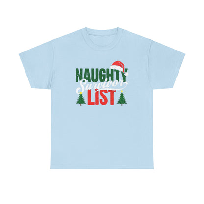 Naughty List Survivor Tee