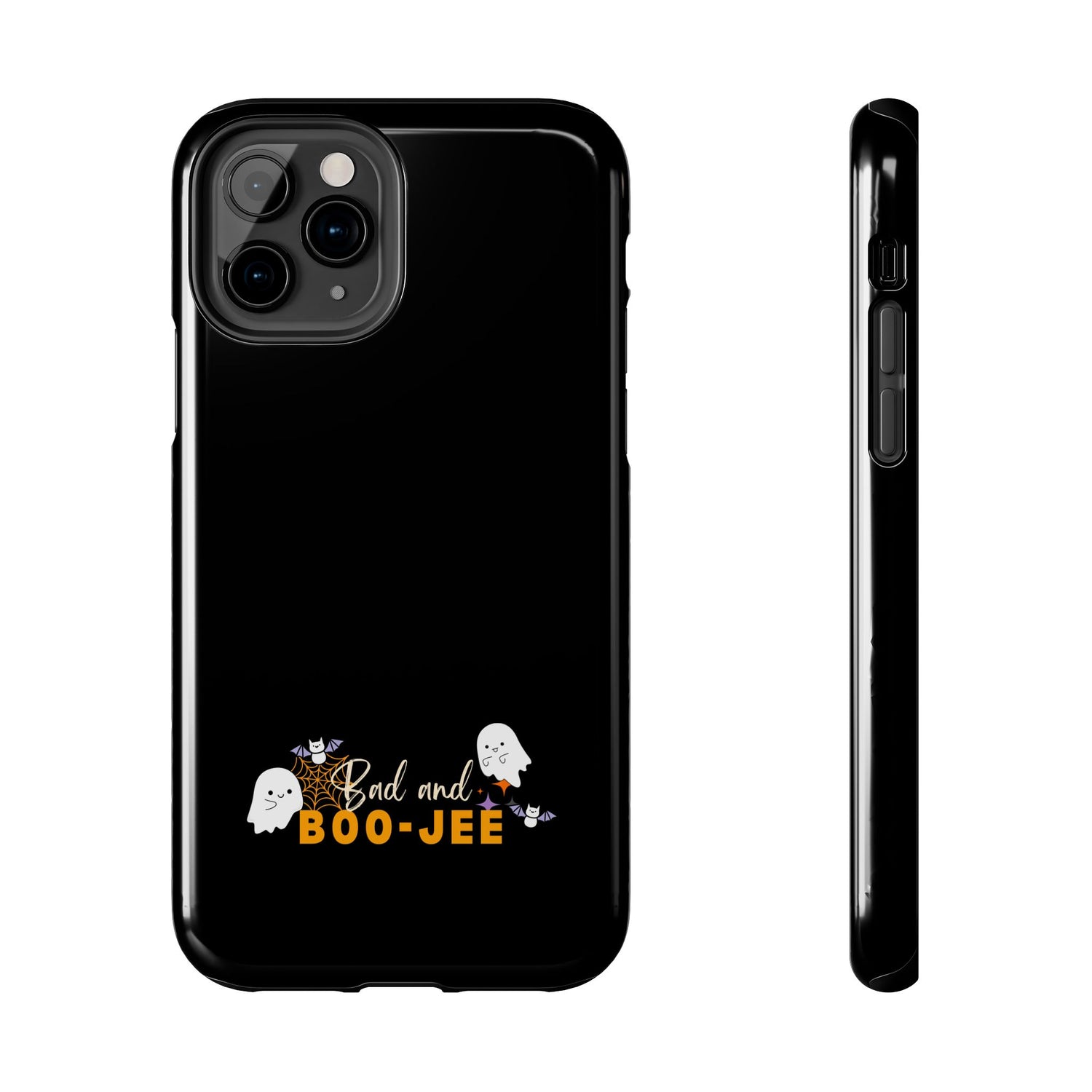 Bad and Boo jee Halloween Phone Case | Trendy &amp; Protective Case for Spooky Season Lovers