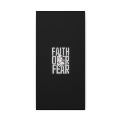 Faith over Fear Matte Canvas 1.25 in