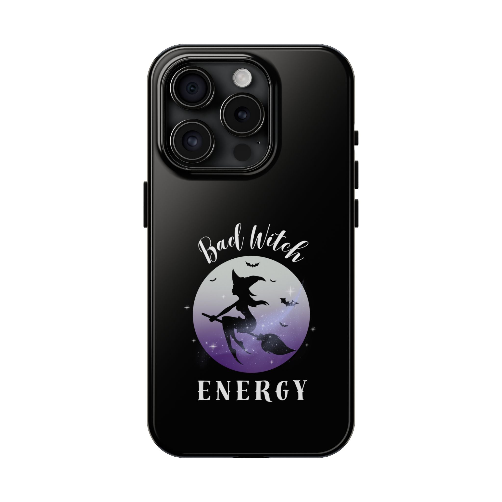 Bad Witch Energy Phone Case | Trendy Protective Case for Spooky Season Lovers