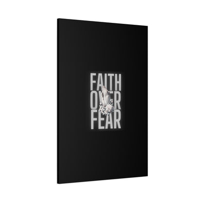 Faith over Fear Matte Canvas 1.25 in