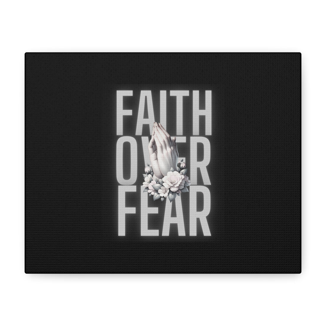 Faith over Fear Matte Canvas 1.25 in