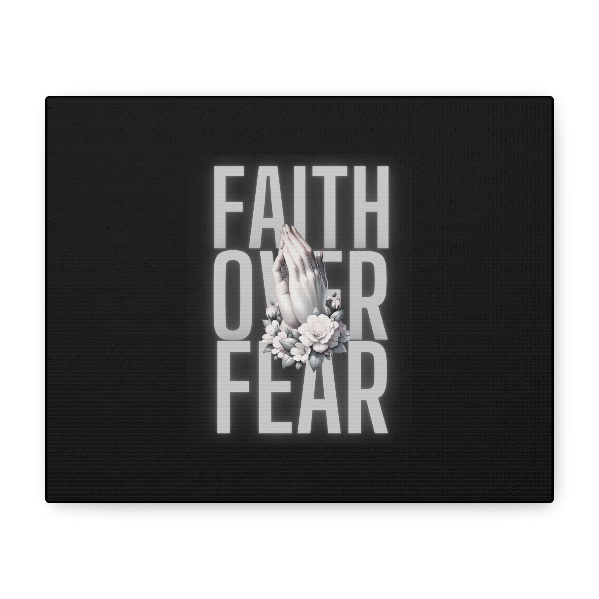 Faith over Fear Matte Canvas 1.25 in