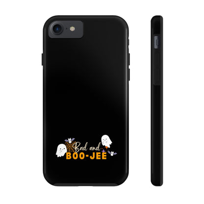 Bad and Boo jee Halloween Phone Case | Trendy &amp; Protective Case for Spooky Season Lovers