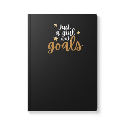 Just a Girl with Goals Softcover Journal