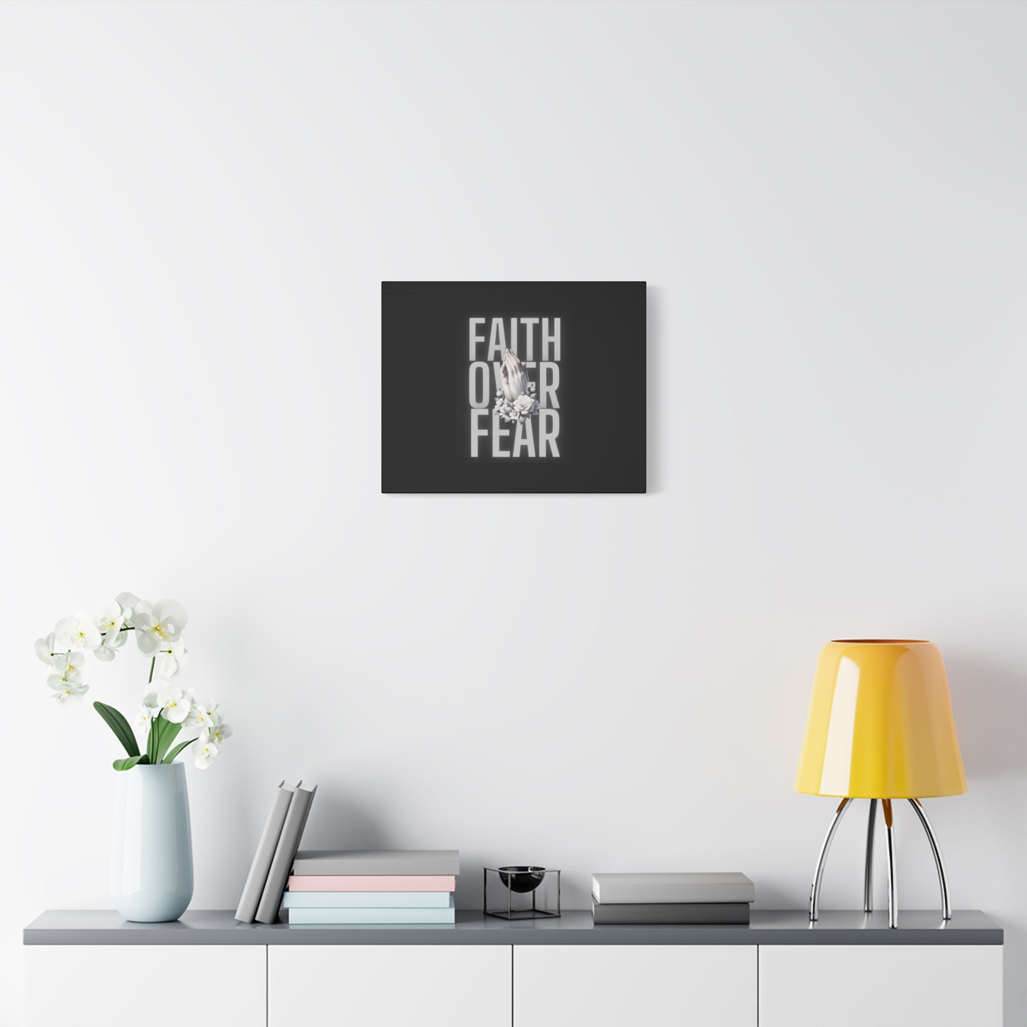 Faith over Fear Matte Canvas 1.25 in