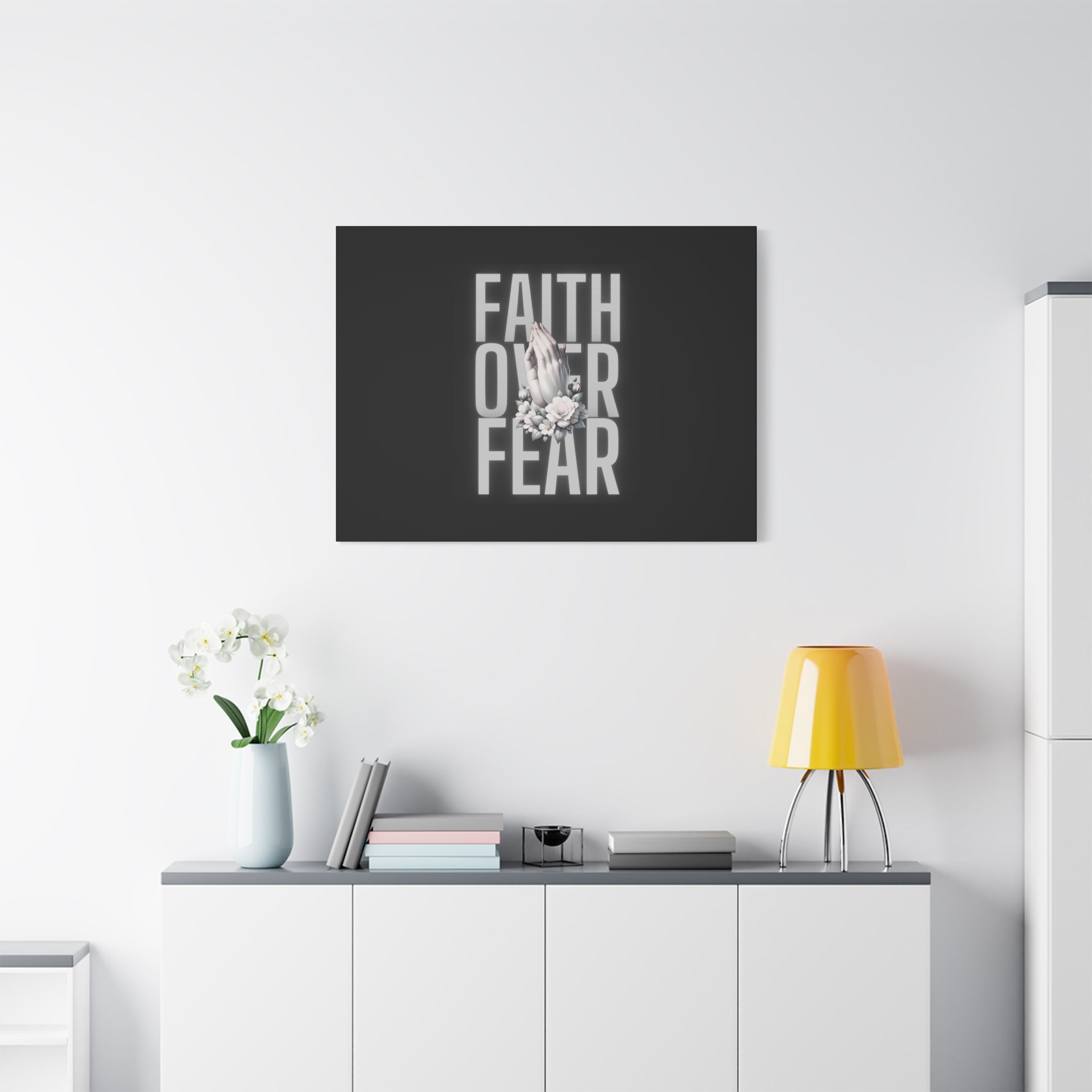 Faith over Fear Matte Canvas 1.25 in