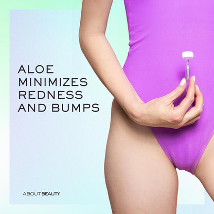 About Body Bikini Shavers – 3 Gentle Groomers with Aloe Pad