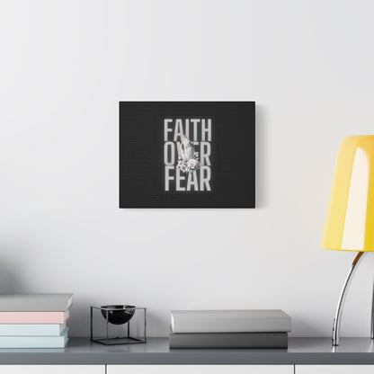 Faith over Fear Matte Canvas 1.25 in