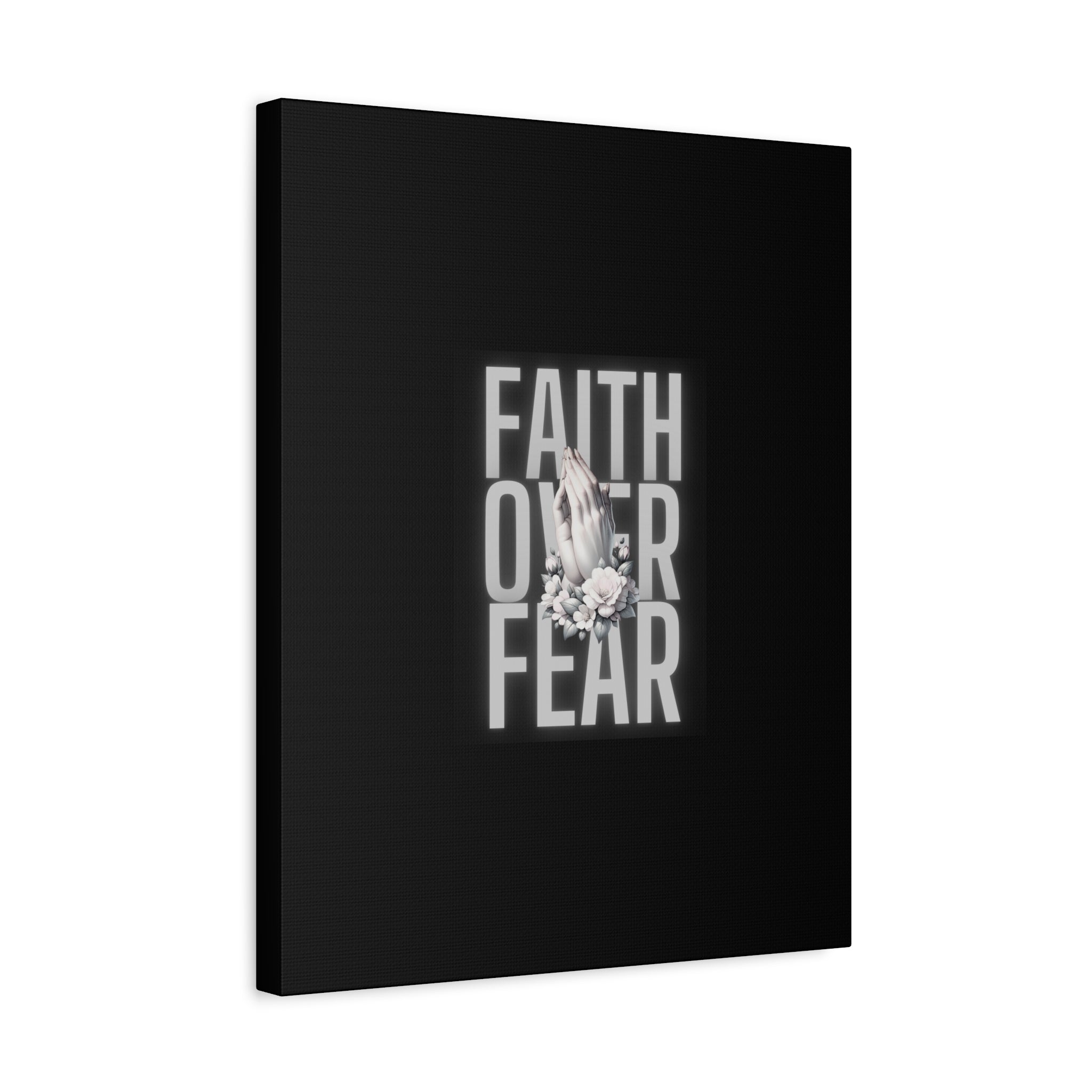 Faith over Fear Matte Canvas 1.25 in