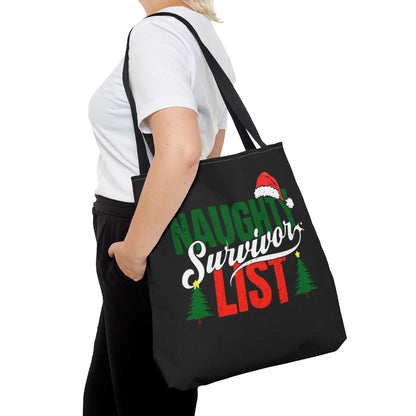 Naughty List Survivor Tote Bag