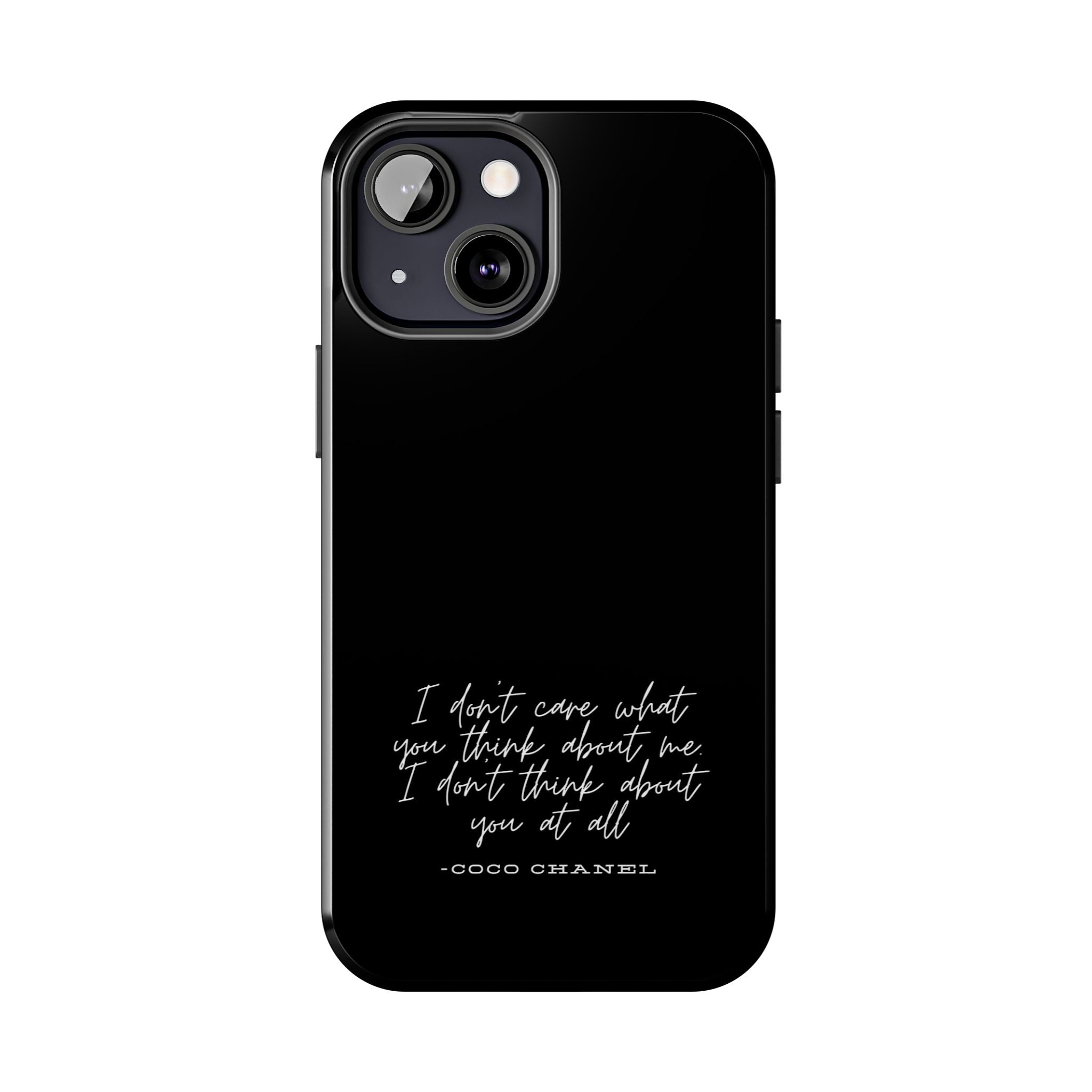 Chic Phone Cases, Fashionable Coco Chanel Quote Phone Case, Luxury Gift for Her, Designer Quote Phone Cover, Stylish Mobile Accessory