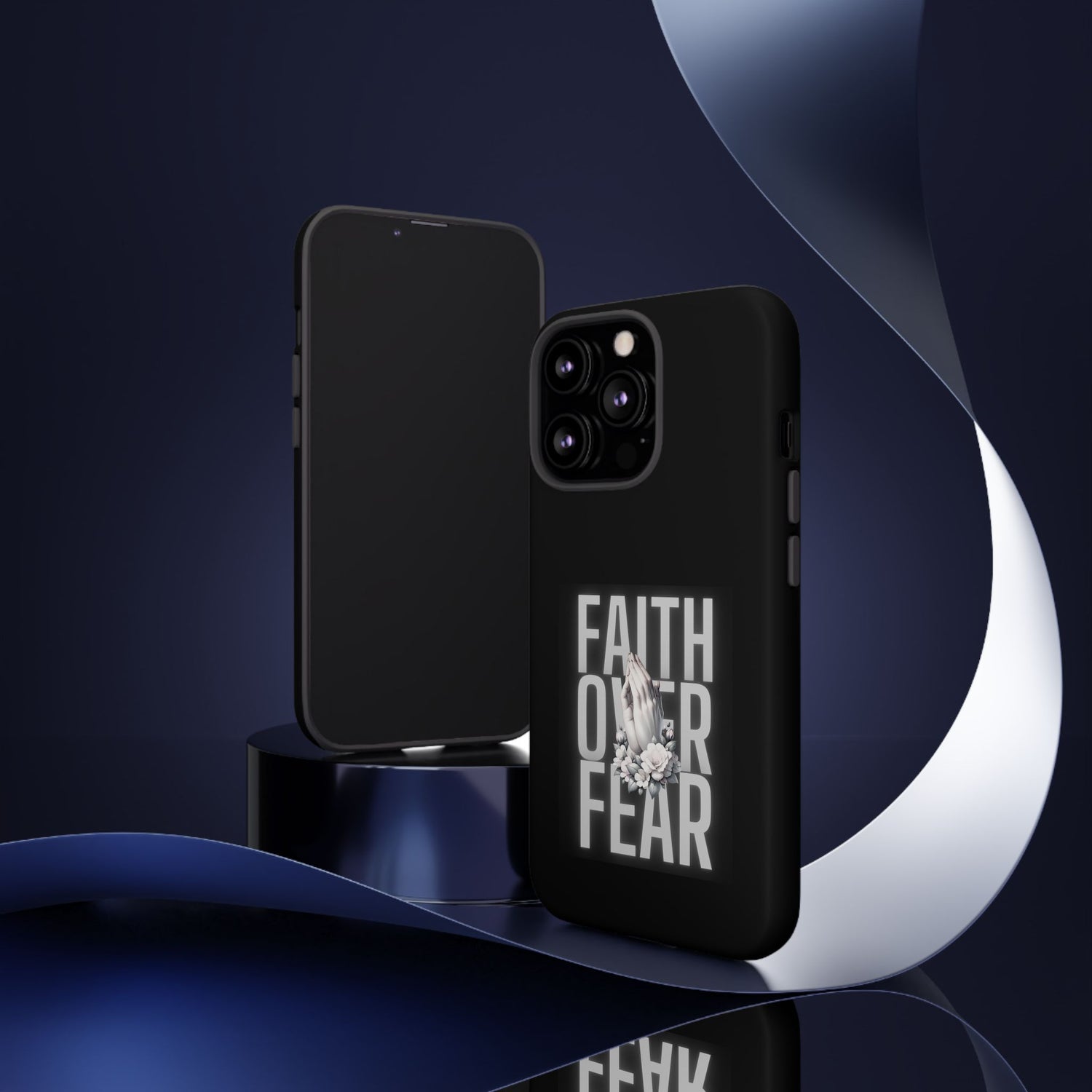 Faith over Fear Tough Phone Case