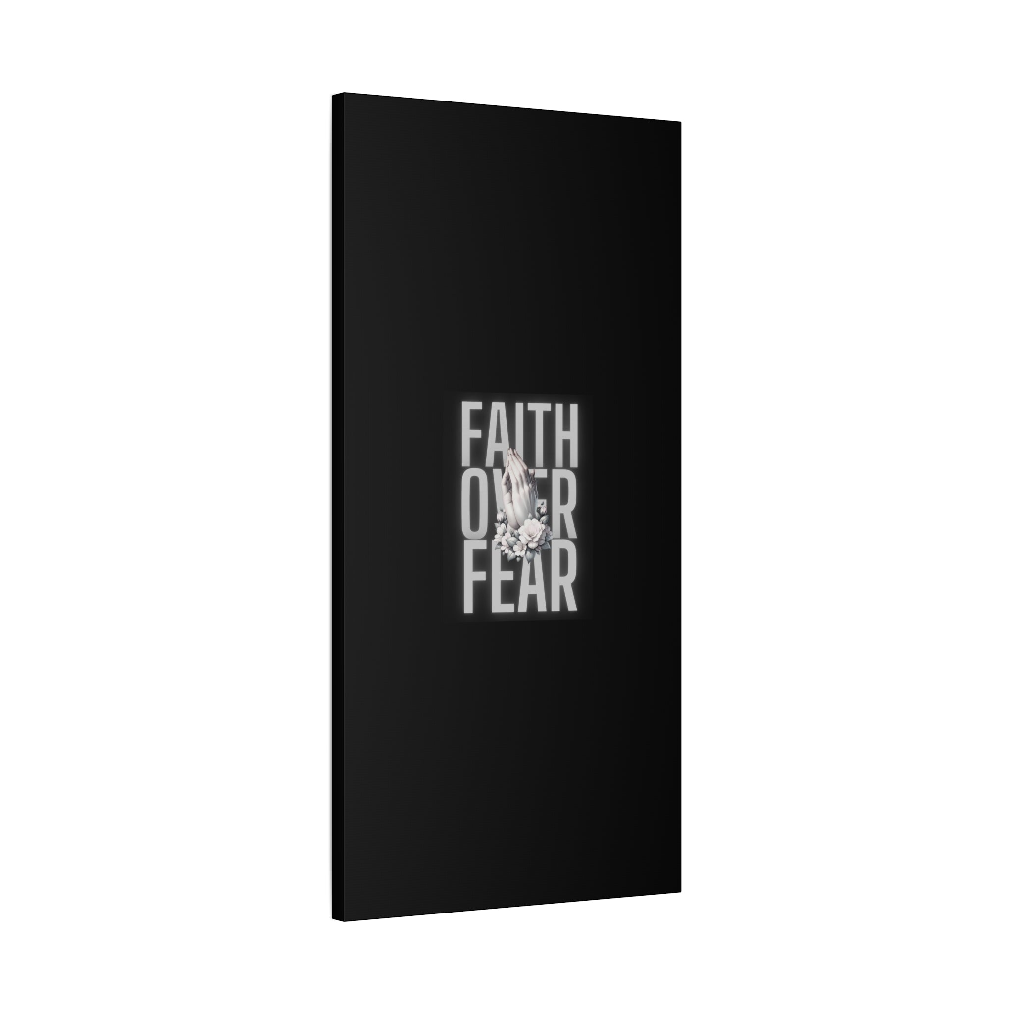 Faith over Fear Matte Canvas 1.25 in