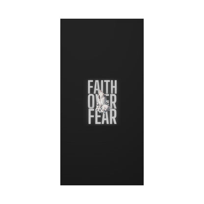 Faith over Fear Matte Canvas 1.25 in