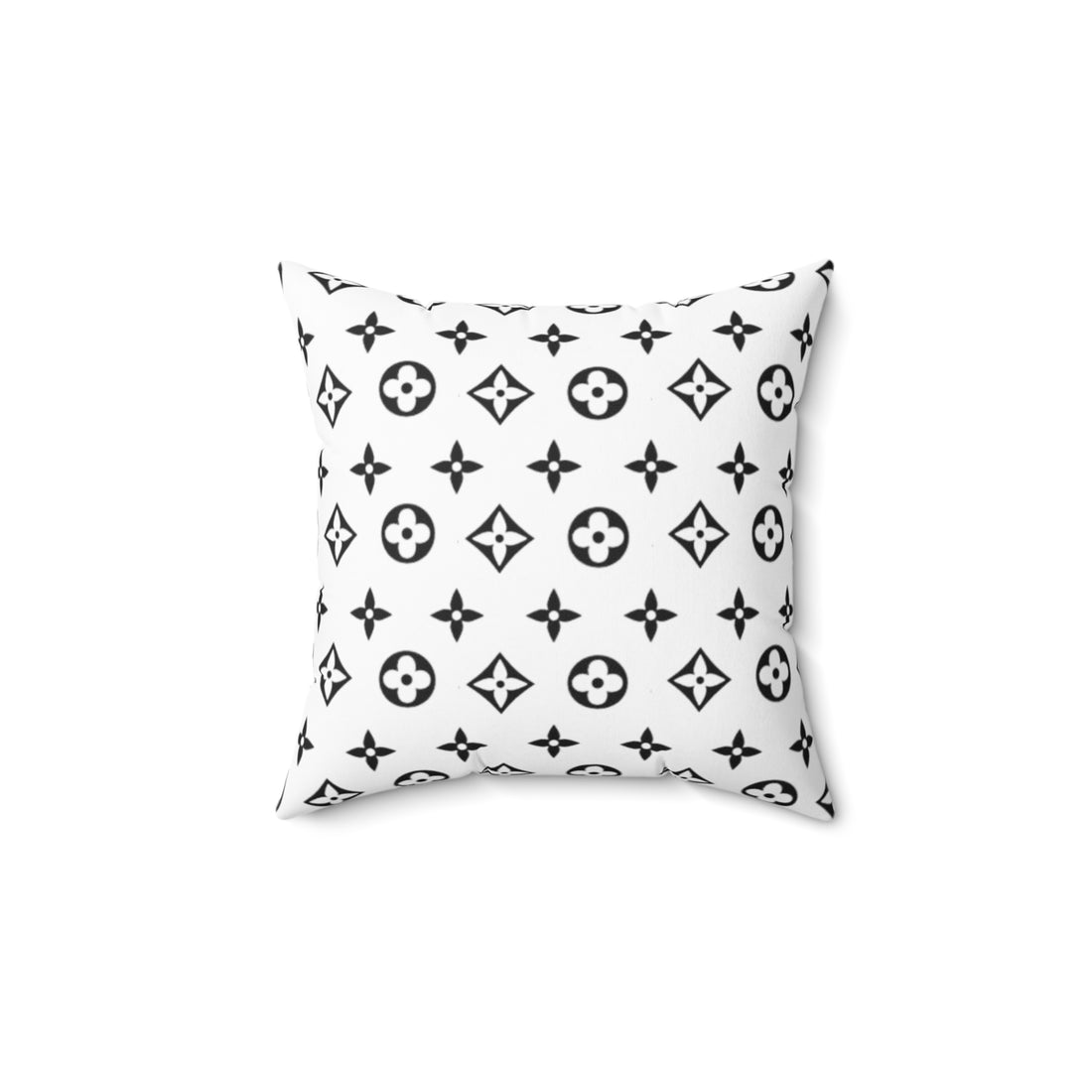 Luxury LV Spun Polyester Square Pillow