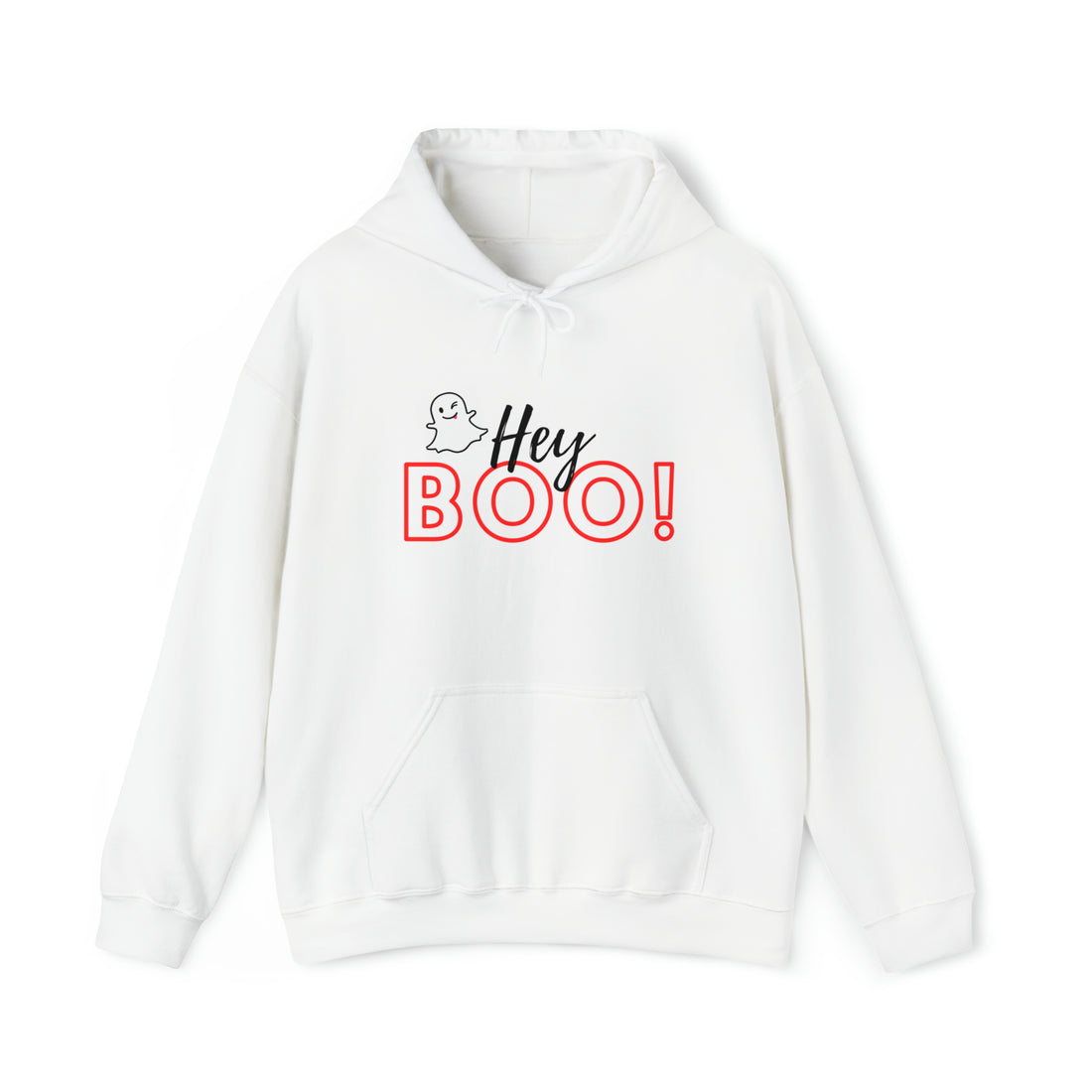 Hey Boo! Halloween Unisex Heavy Blend™ Hooded Sweatshirt