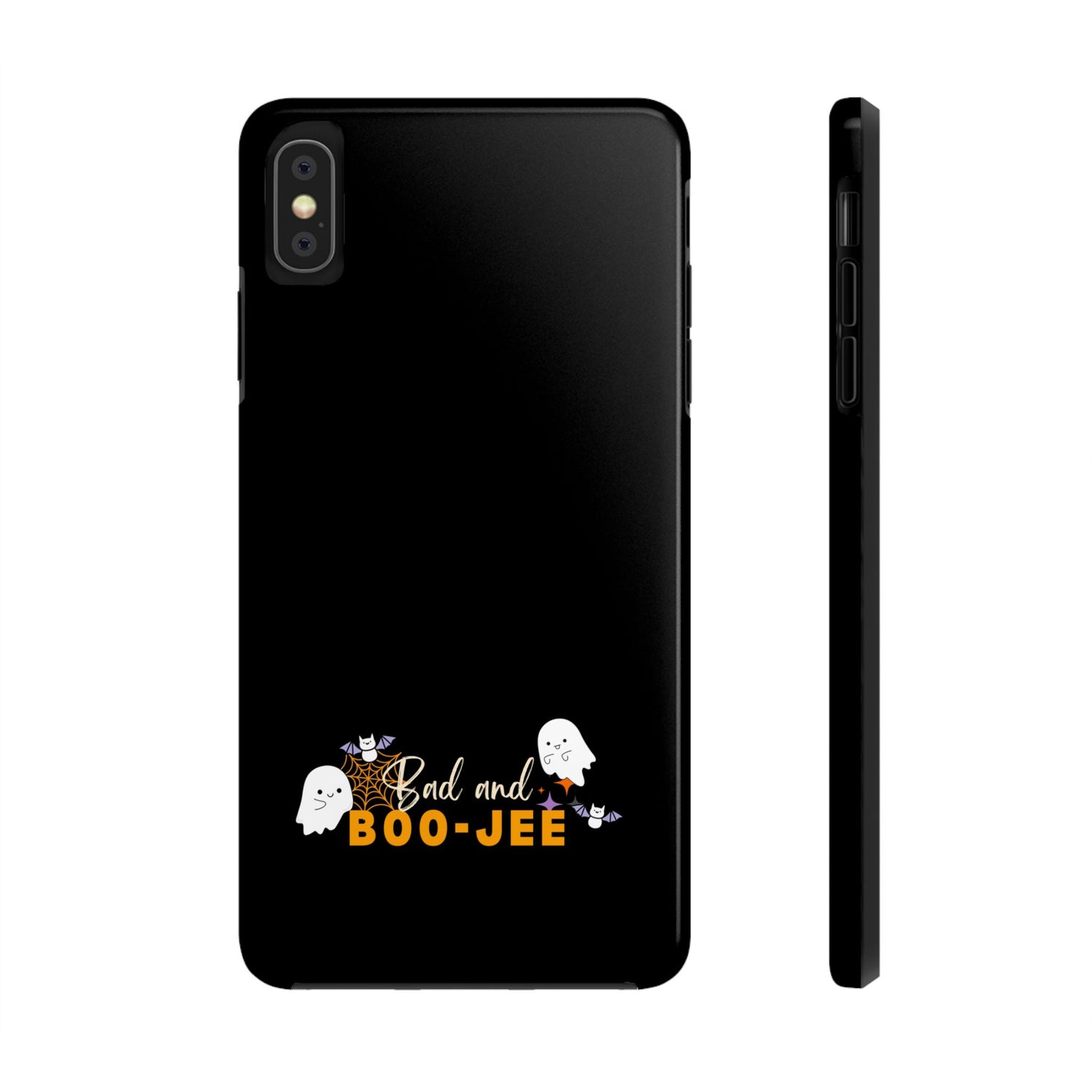 Bad and Boo jee Halloween Phone Case | Trendy &amp; Protective Case for Spooky Season Lovers