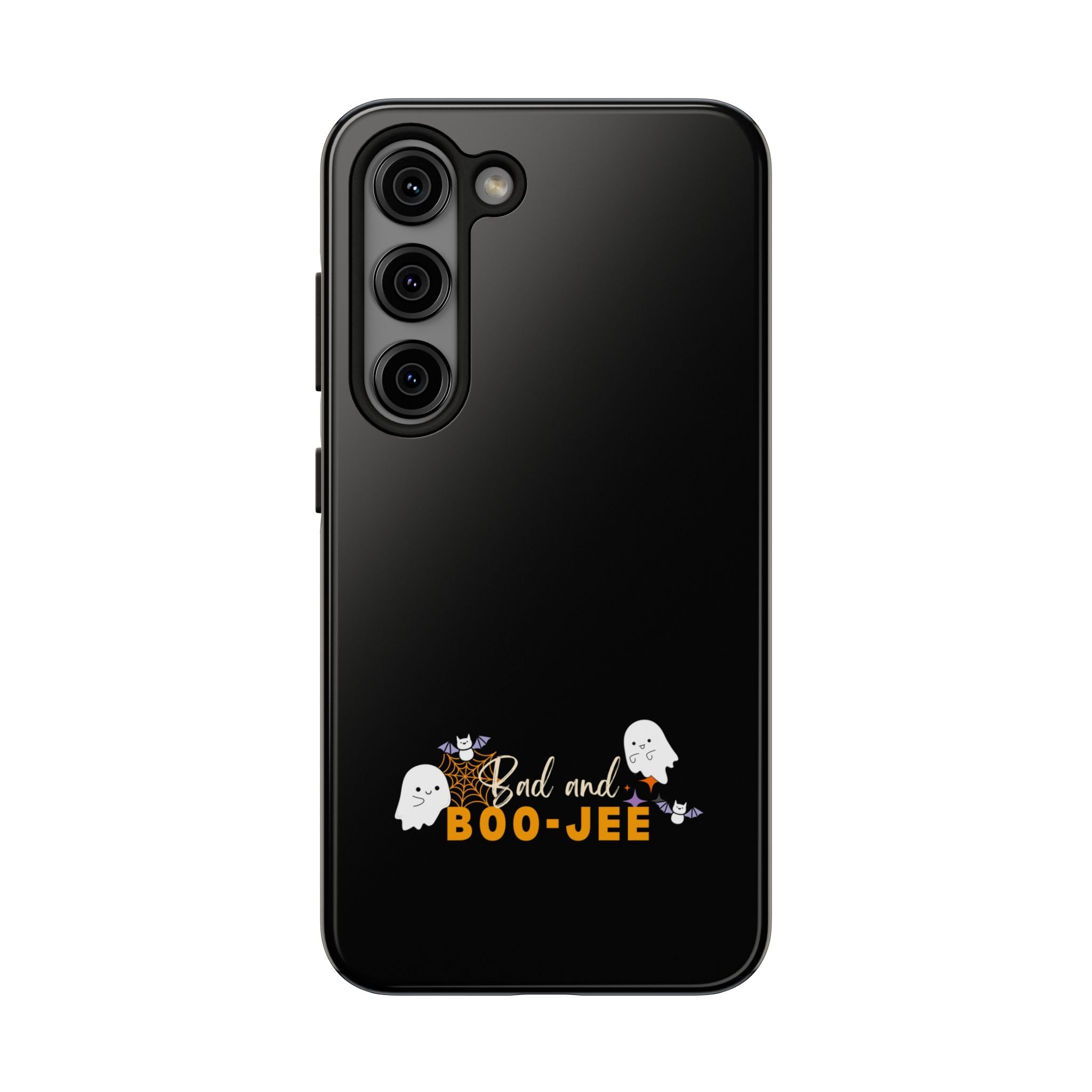 Bad and Boo jee Halloween Phone Case | Trendy &amp; Protective Case for Spooky Season Lovers