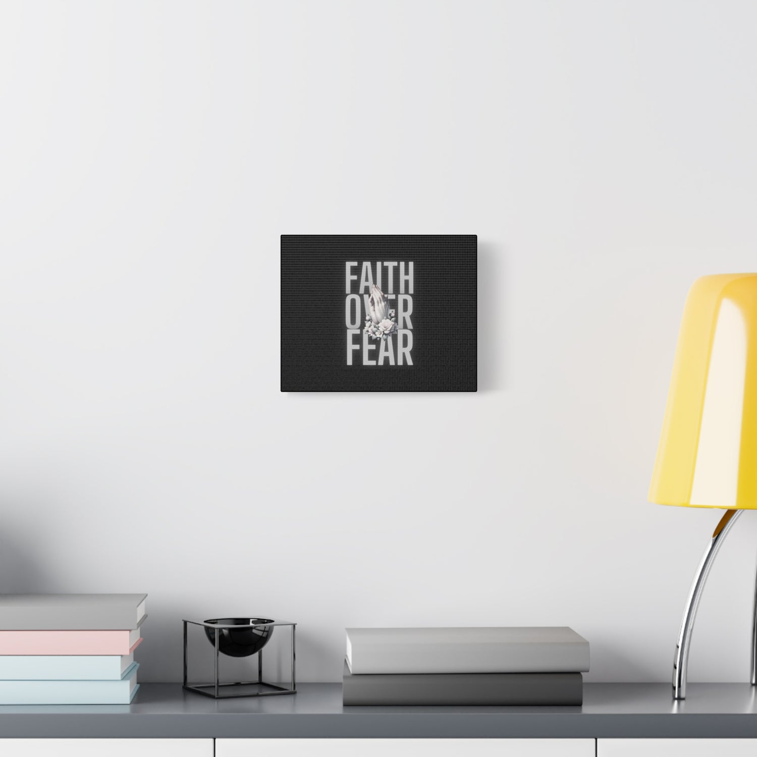 Faith over Fear Matte Canvas 1.25 in