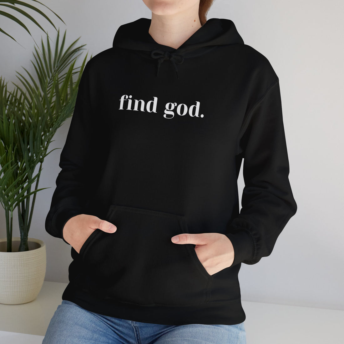 Find God. Unisex Heavy Blend™ Hooded Sweatshirt