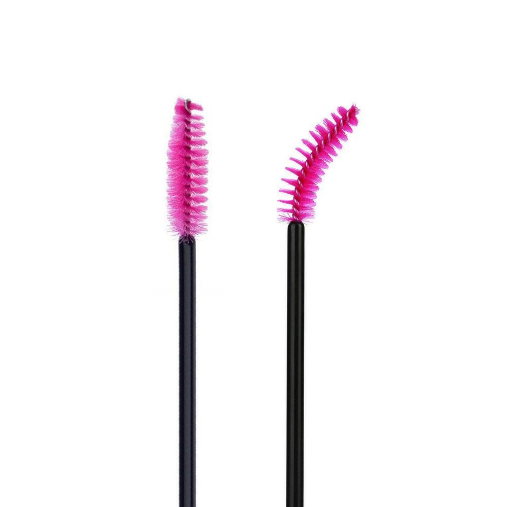 100PCS Disposable Mascara Wands – Rose Eyelash 