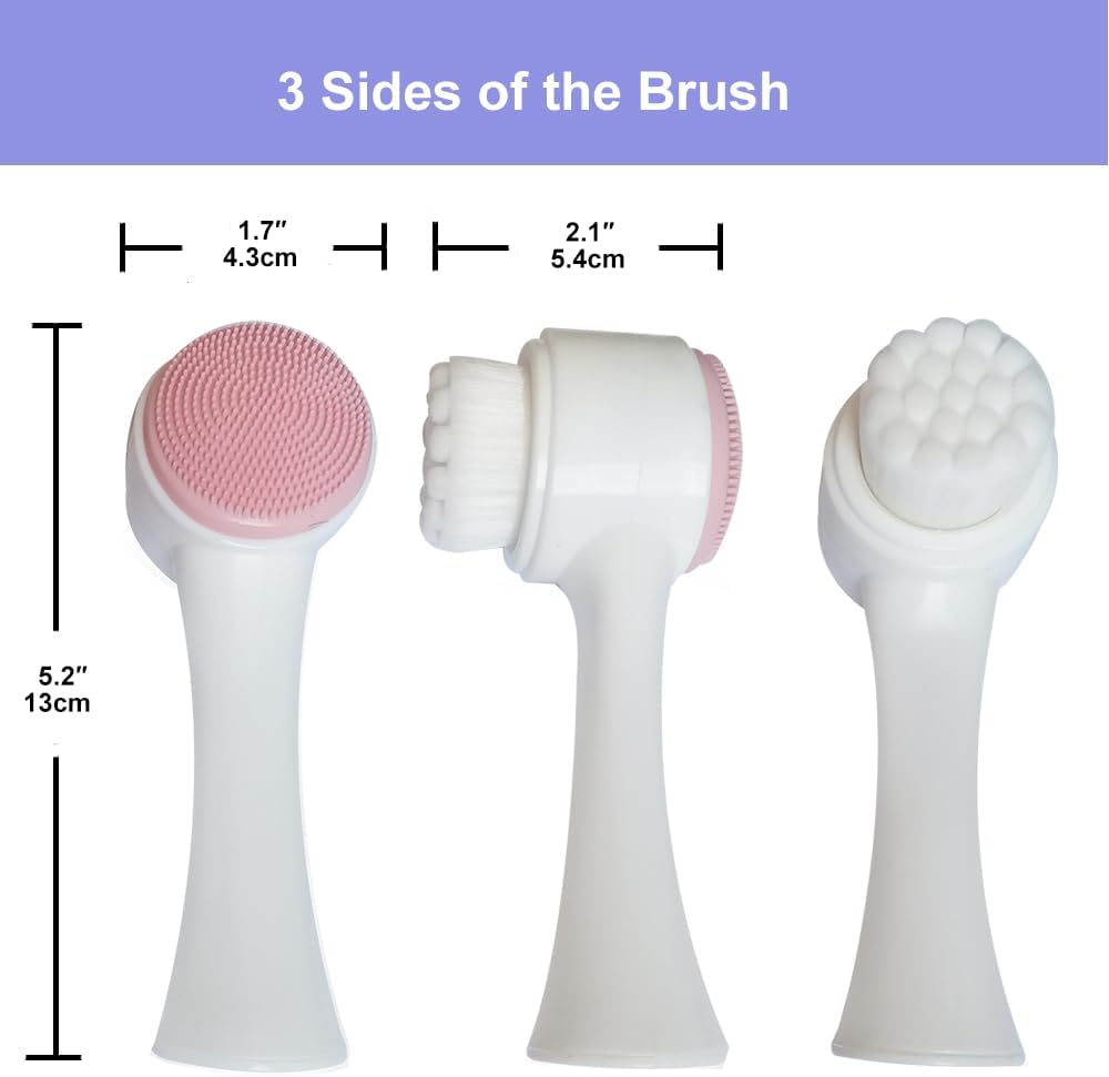 9-In-1 Face Scrubber Face Cleaning Brushes Super