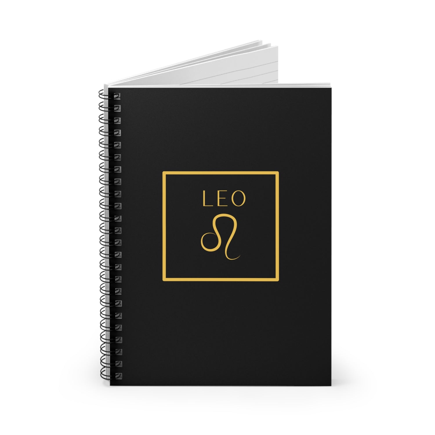 Leo Zodiac Spiral Notebook