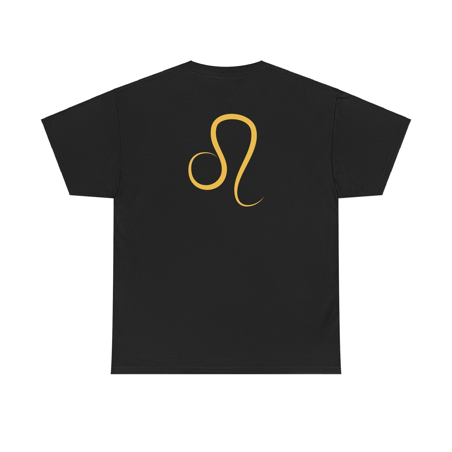 Leo Zodiac Black T-Shirt